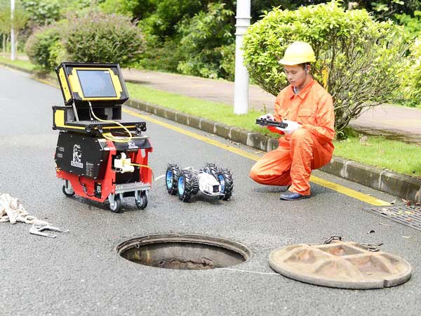 广灵管道机器人检测